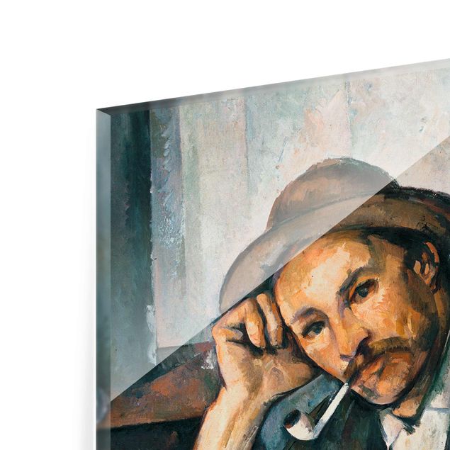 Tavlor porträtt Paul Cézanne - The Pipe Smoker