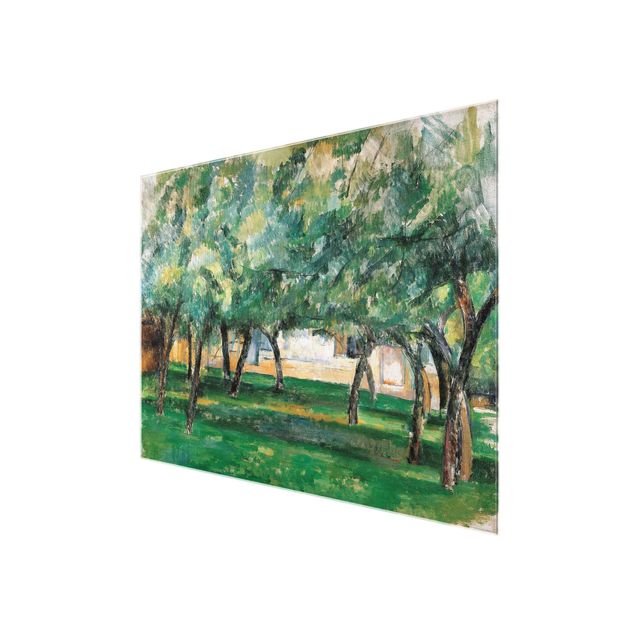 Tavlor landskap Paul Cézanne - Farm In Normandy