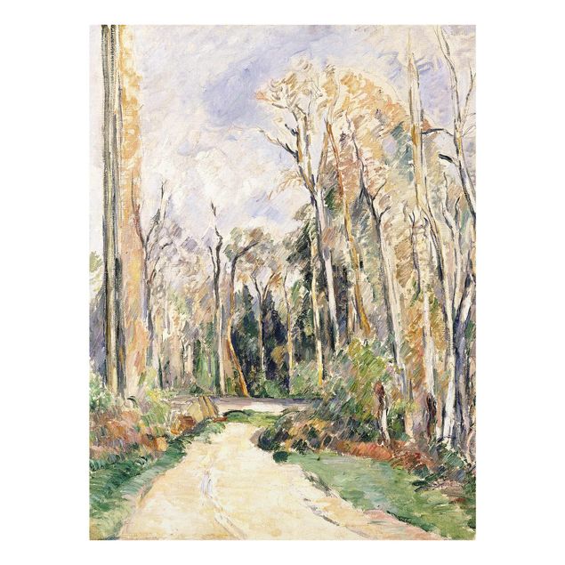 Konststilar Paul Cézanne - Path at the Entrance to the Forest