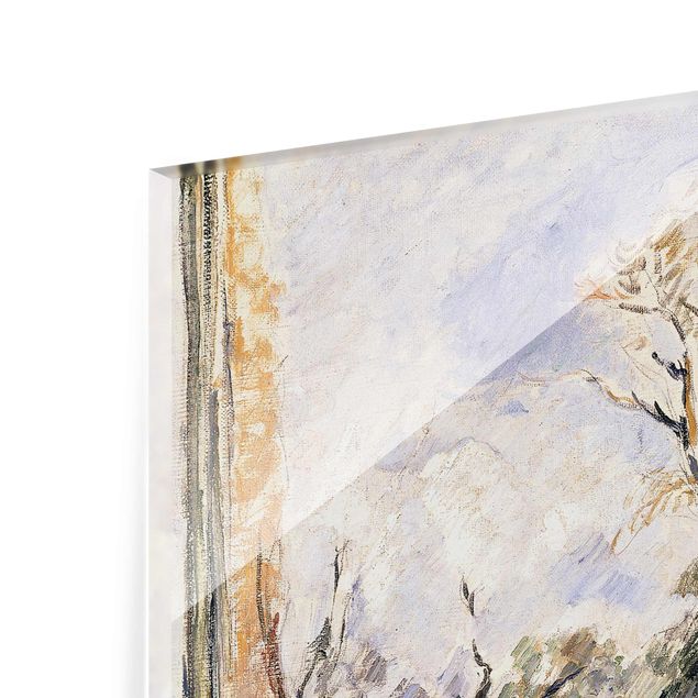 Tavlor landskap Paul Cézanne - Path at the Entrance to the Forest