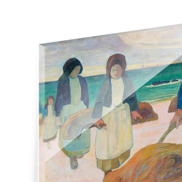 Tavlor modernt Paul Gauguin - The Kelp Gatherers (Ii)