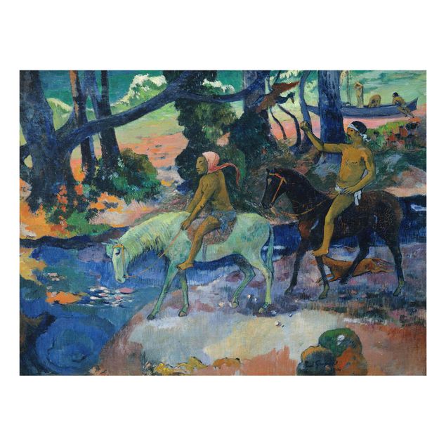 Glastavlor djur Paul Gauguin - Escape, The Ford