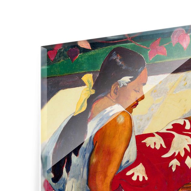 Tavlor modernt Paul Gauguin - Parau Api (Two Women Of Tahiti)