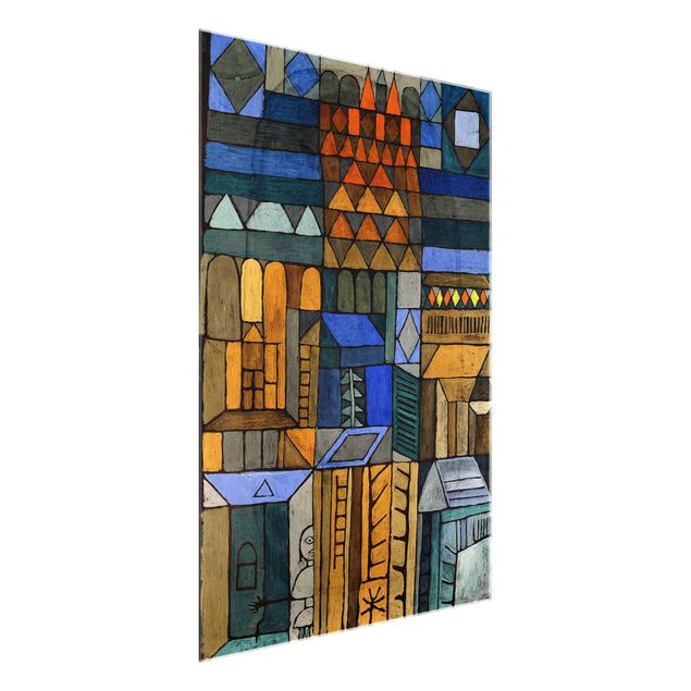 Glastavlor arkitektur och skyline Paul Klee - Beginning Coolness