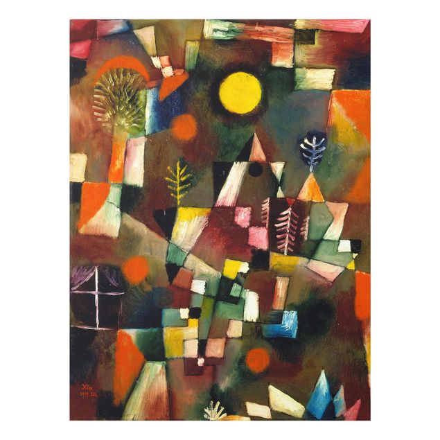 Tavlor konstutskrifter Paul Klee - The Full Moon
