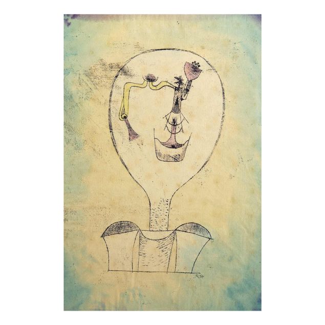 Tavlor konstutskrifter Paul Klee - The Bud of the Smile