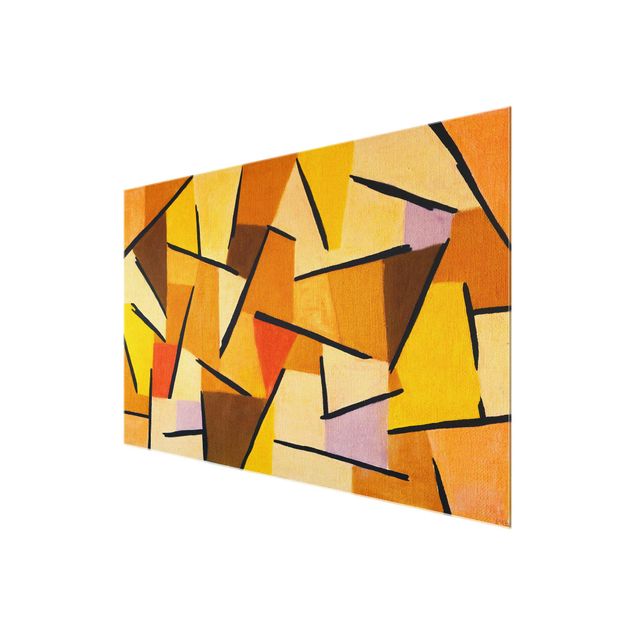 Tavlor mönster Paul Klee - Harmonized Fight