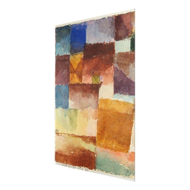 Tavlor abstrakt Paul Klee - In the Wasteland