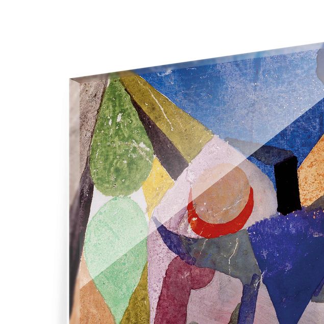 Tavlor konstutskrifter Paul Klee - Mild tropical Landscape