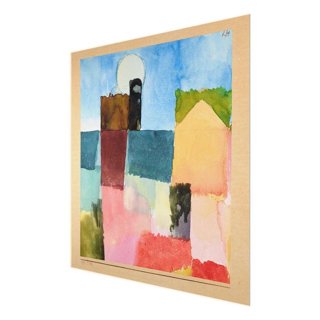Tavlor abstrakt Paul Klee - Moonrise (St. Germain)