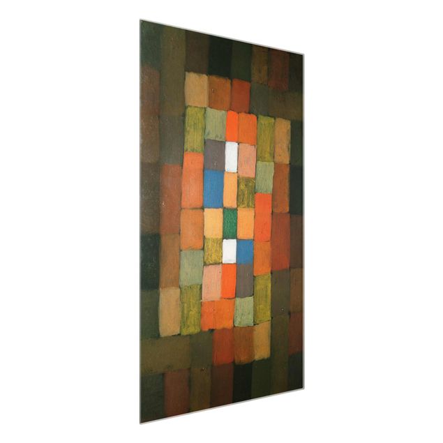Glastavlor abstrakt Paul Klee - Static-Dynamic Increase