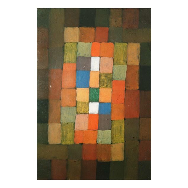 Tavlor konstutskrifter Paul Klee - Static-Dynamic Increase