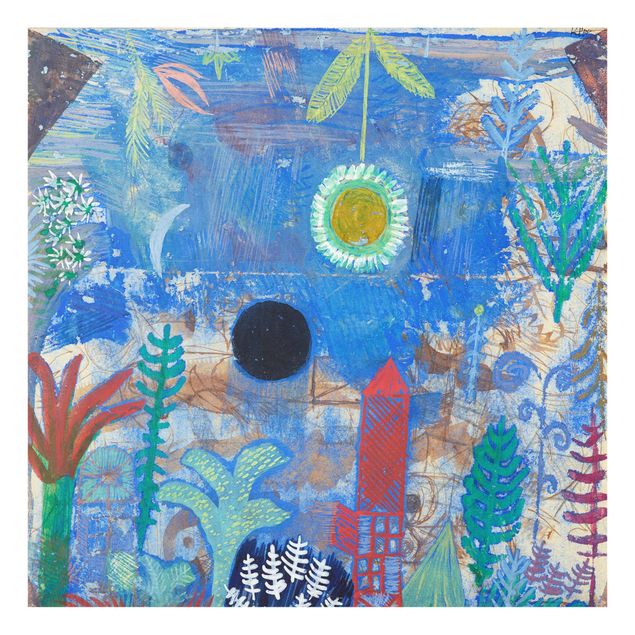 Tavlor konstutskrifter Paul Klee - Sunken Landscape