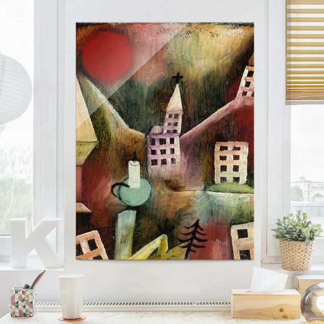 Konstutskrifter Paul Klee - Destroyed Village