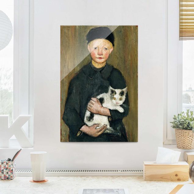 Kök dekoration Paula Modersohn-Becker - Boy with Cat