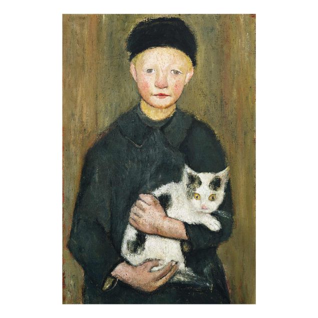 Konststilar Paula Modersohn-Becker - Boy with Cat