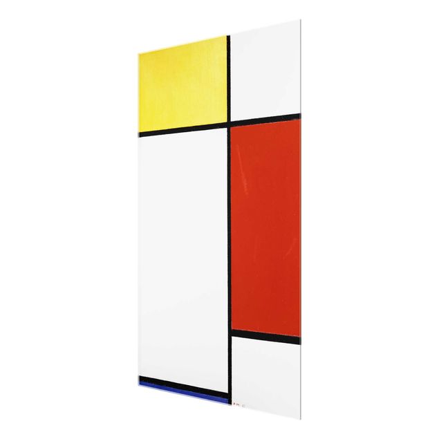 Tavlor konstutskrifter Piet Mondrian - Composition I