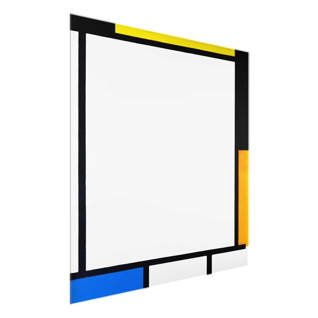Konststilar Piet Mondrian - Composition III with Red, Yellow and Blue