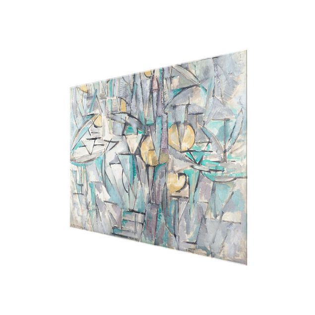 Tavlor konstutskrifter Piet Mondrian - Composition X