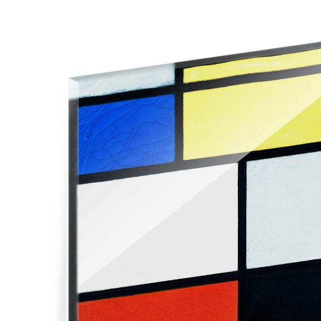 Tavlor abstrakt Piet Mondrian - Tableau No. 1