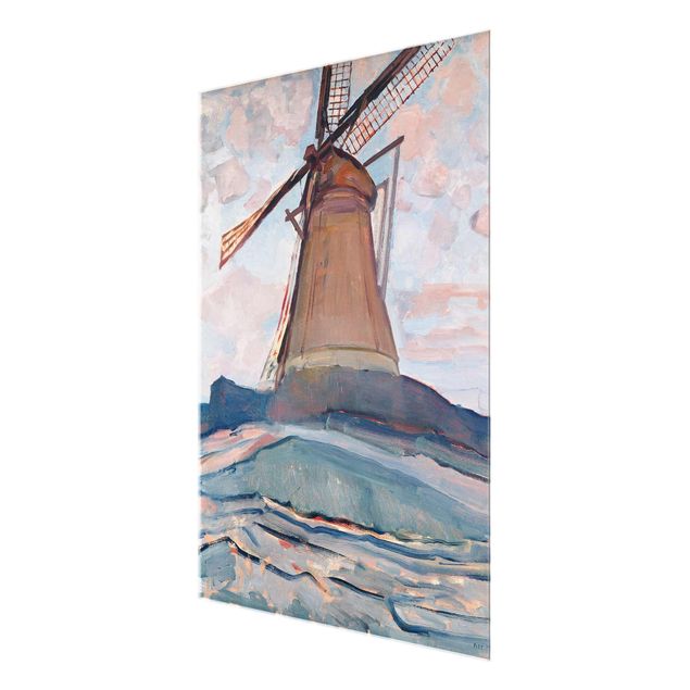 Tavlor konstutskrifter Piet Mondrian - Windmill