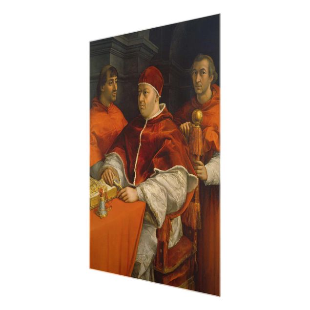 Tavlor porträtt Raffael - Portrait of Pope Leo X