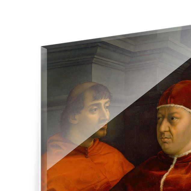 Tavlor modernt Raffael - Portrait of Pope Leo X