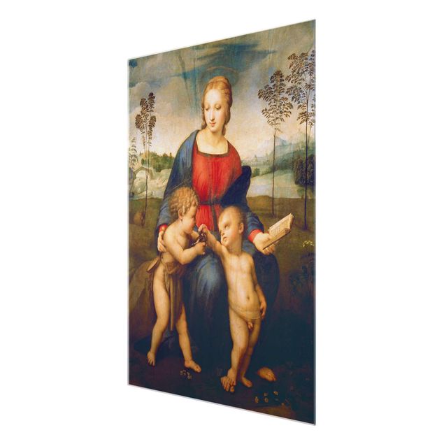 Tavlor porträtt Raffael - Madonna of the Goldfinch
