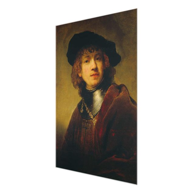 Tavlor porträtt Rembrandt van Rijn - Self-Portrait