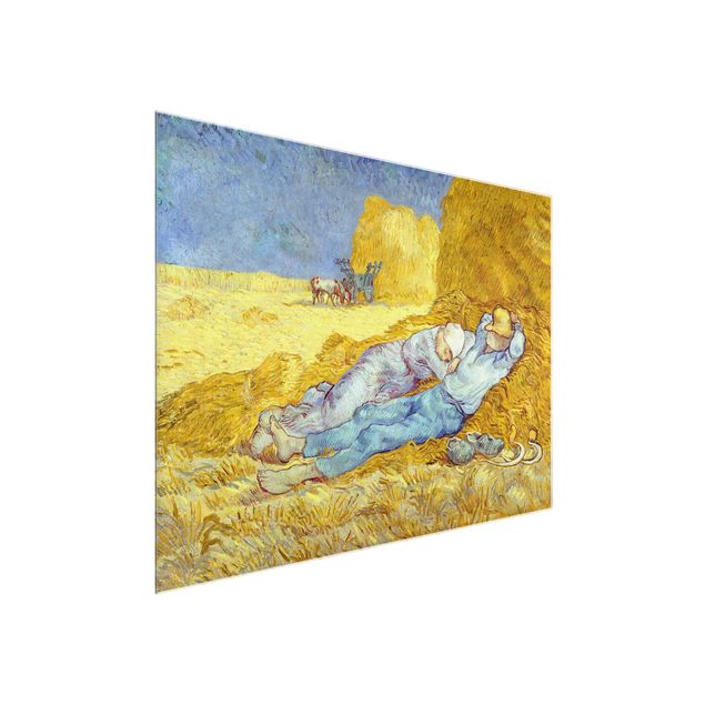 Konststilar Post Impressionism Vincent Van Gogh - The Napping