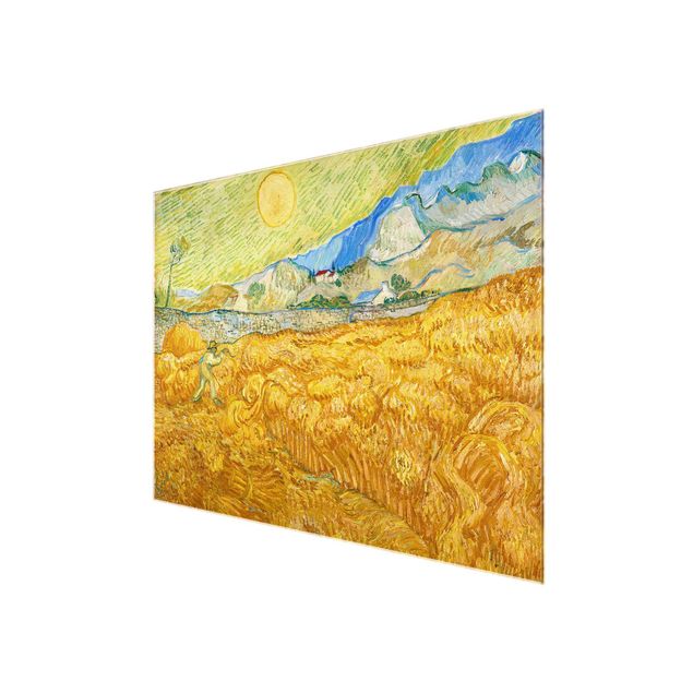Konststilar Vincent Van Gogh - The Harvest, The Grain Field