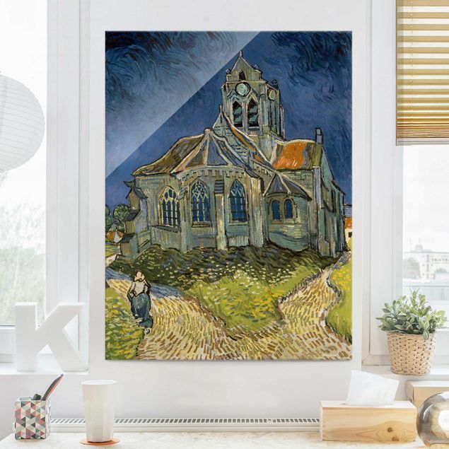 Kök dekoration Vincent van Gogh - The Church at Auvers
