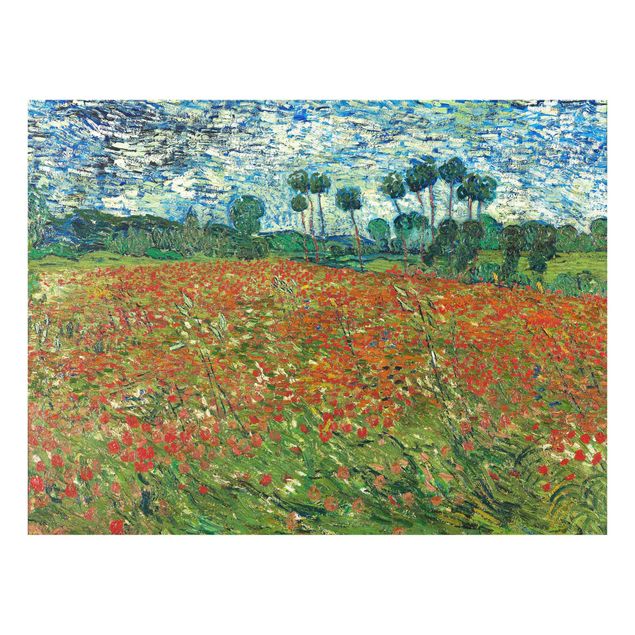 Konststilar Pointillism Vincent Van Gogh - Poppy Field