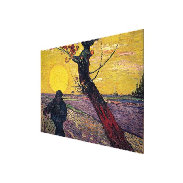 Konststilar Vincent Van Gogh - Sower With Setting Sun