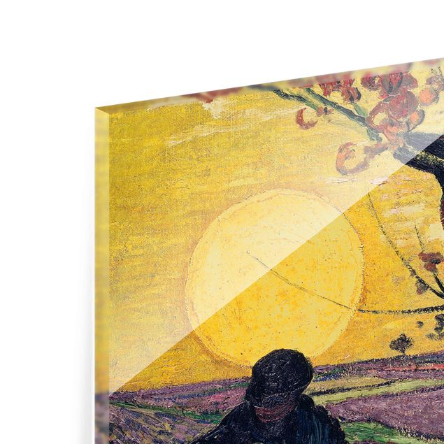 Tavlor konstutskrifter Vincent Van Gogh - Sower With Setting Sun