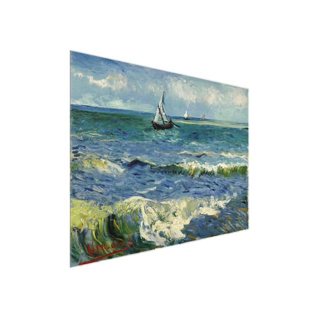 Konststilar Post Impressionism Vincent Van Gogh - Seascape Near Les Saintes-Maries-De-La-Mer