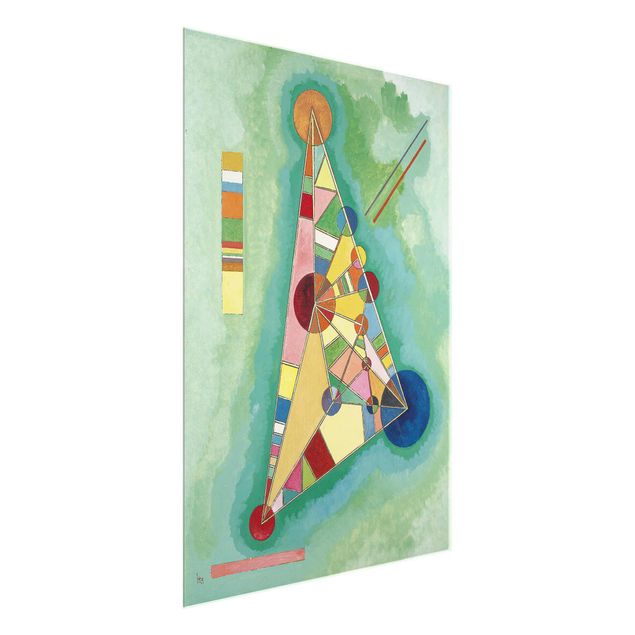 Konststilar Wassily Kandinsky - Variegation in the Triangle