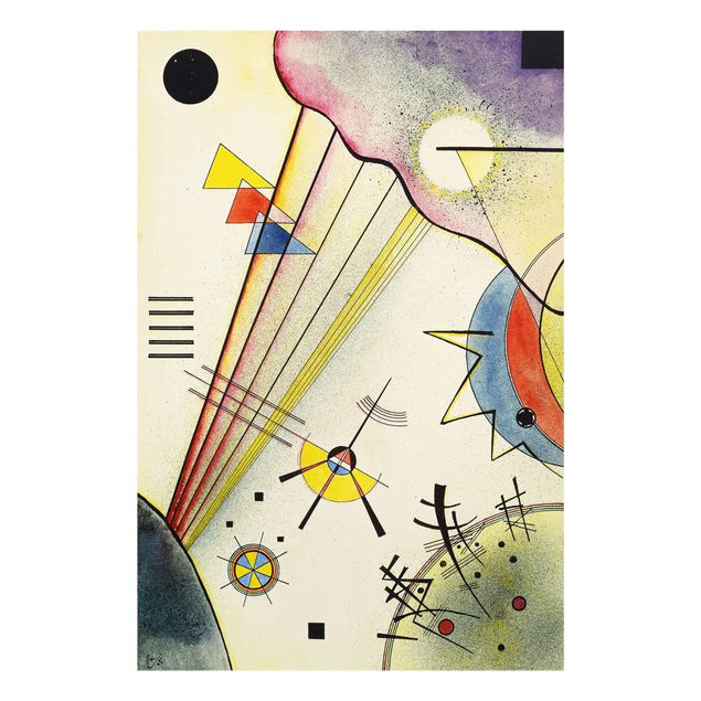 Glastavlor abstrakt Wassily Kandinsky - Significant Connection