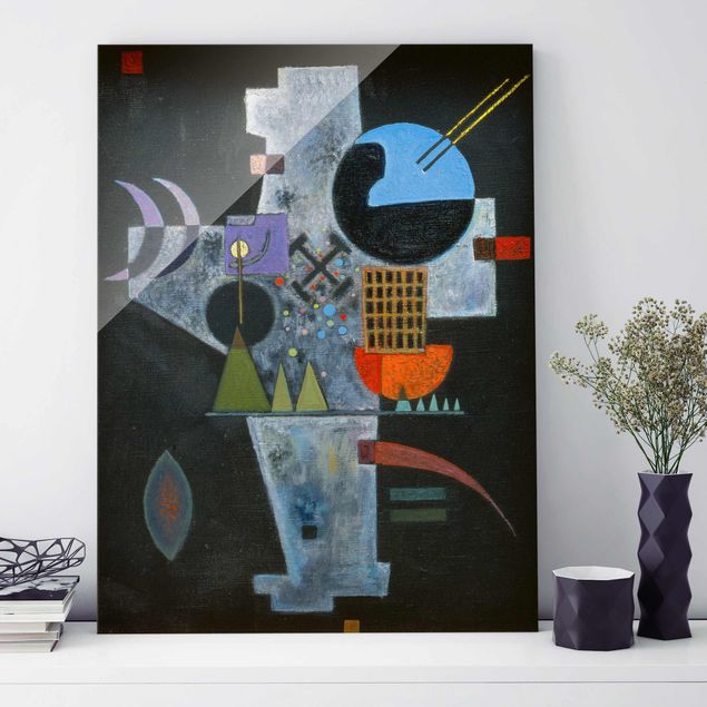 Konststilar Expressionism Wassily Kandinsky - Cross Shape