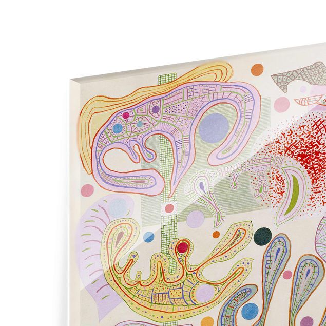 Tavlor abstrakt Wassily Kandinsky - Capricious Forms