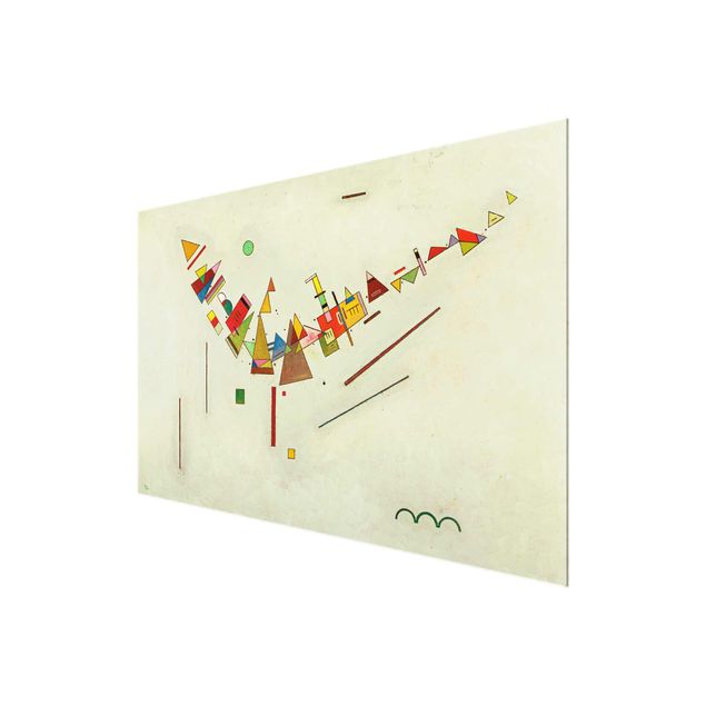 Tavlor konstutskrifter Wassily Kandinsky - Angular Swing