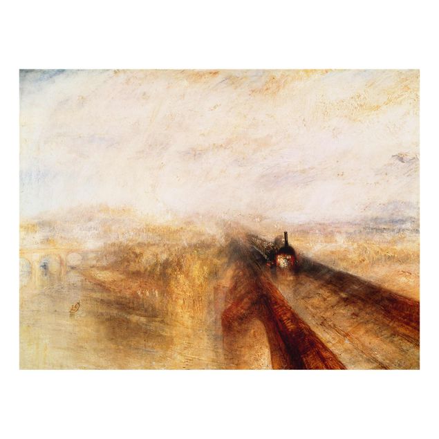 Glastavlor abstrakt William Turner - The Great Western Railway