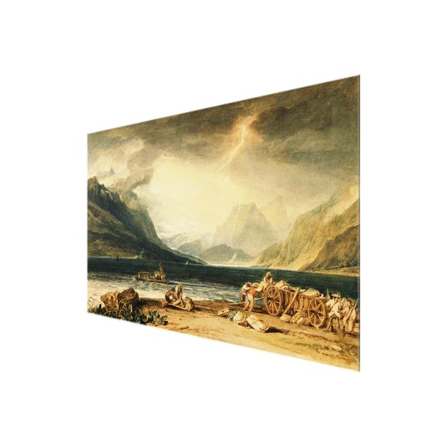 Konststilar William Turner - The Lake of Thun, Switzerland