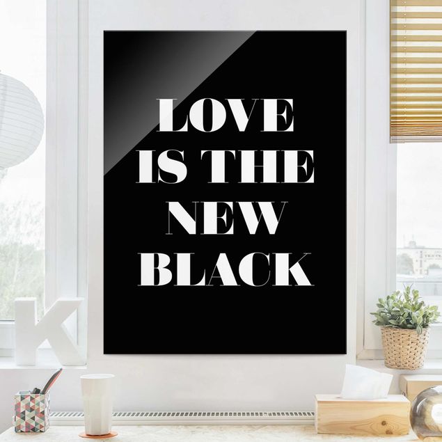 Kök dekoration Love Is The New Black