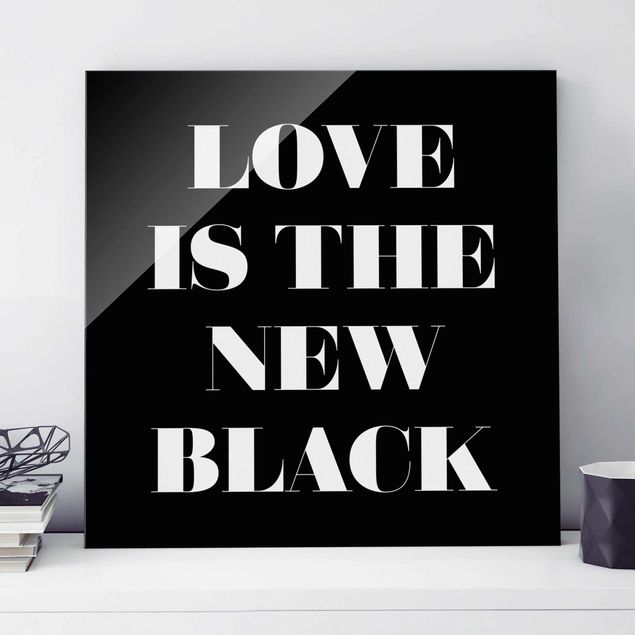 Kök dekoration Love Is The New Black