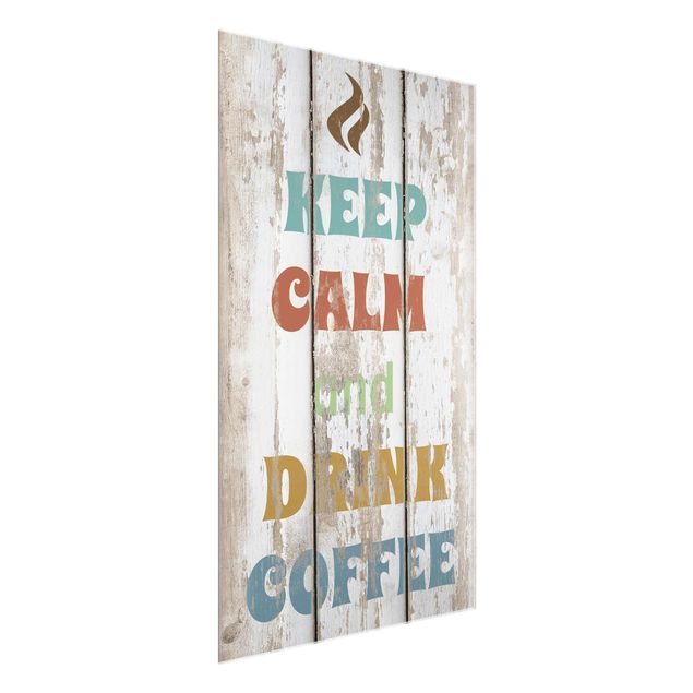 Glas Magnetboard No.RS184 Drink Coffee
