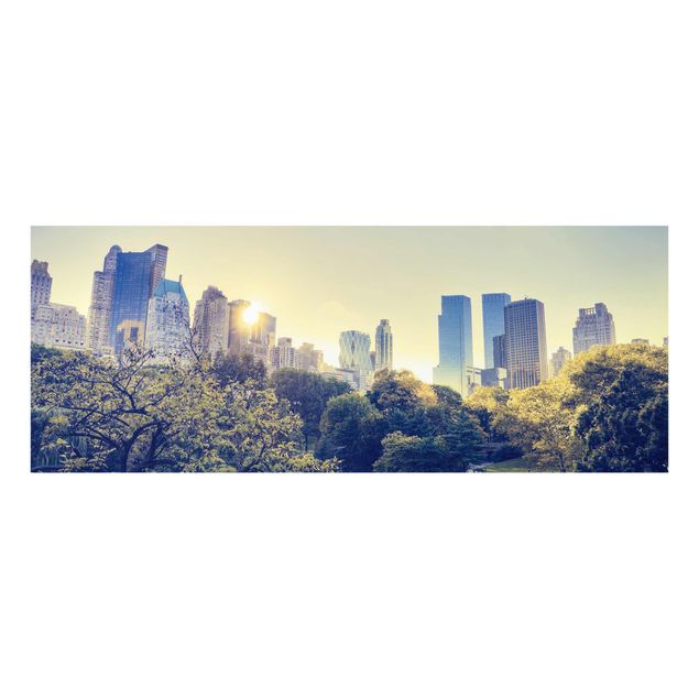 Tavlor arkitektur och skyline Peaceful Central Park