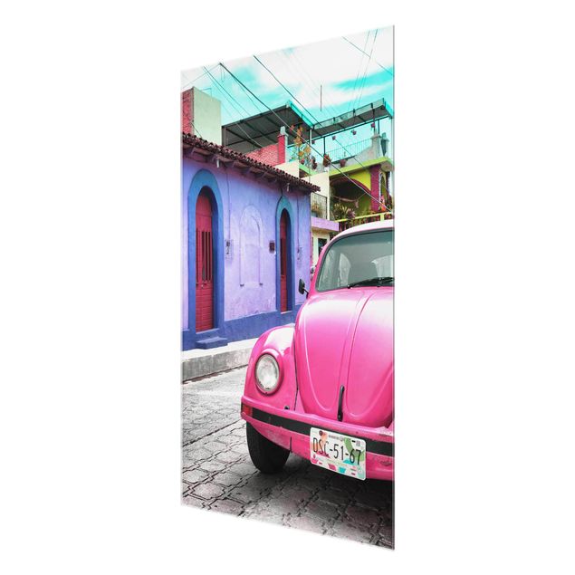 Tavlor bilar Pink VW Beetle