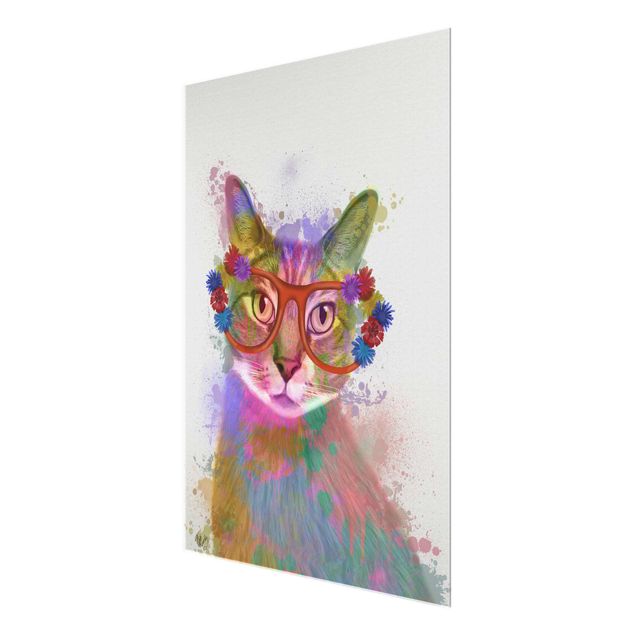 Tavlor Rainbow Splash Cat