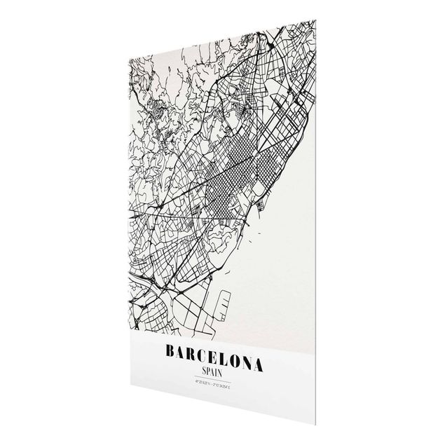 Tavlor Barcelona City Map - Classic